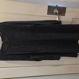 Old Navy Charcoal Long Sleeve Dress